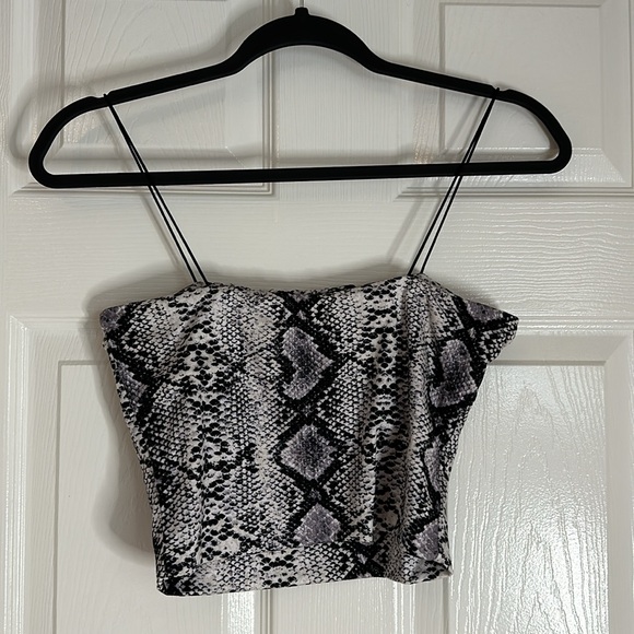 Snake print crop - Picture 2 of 5